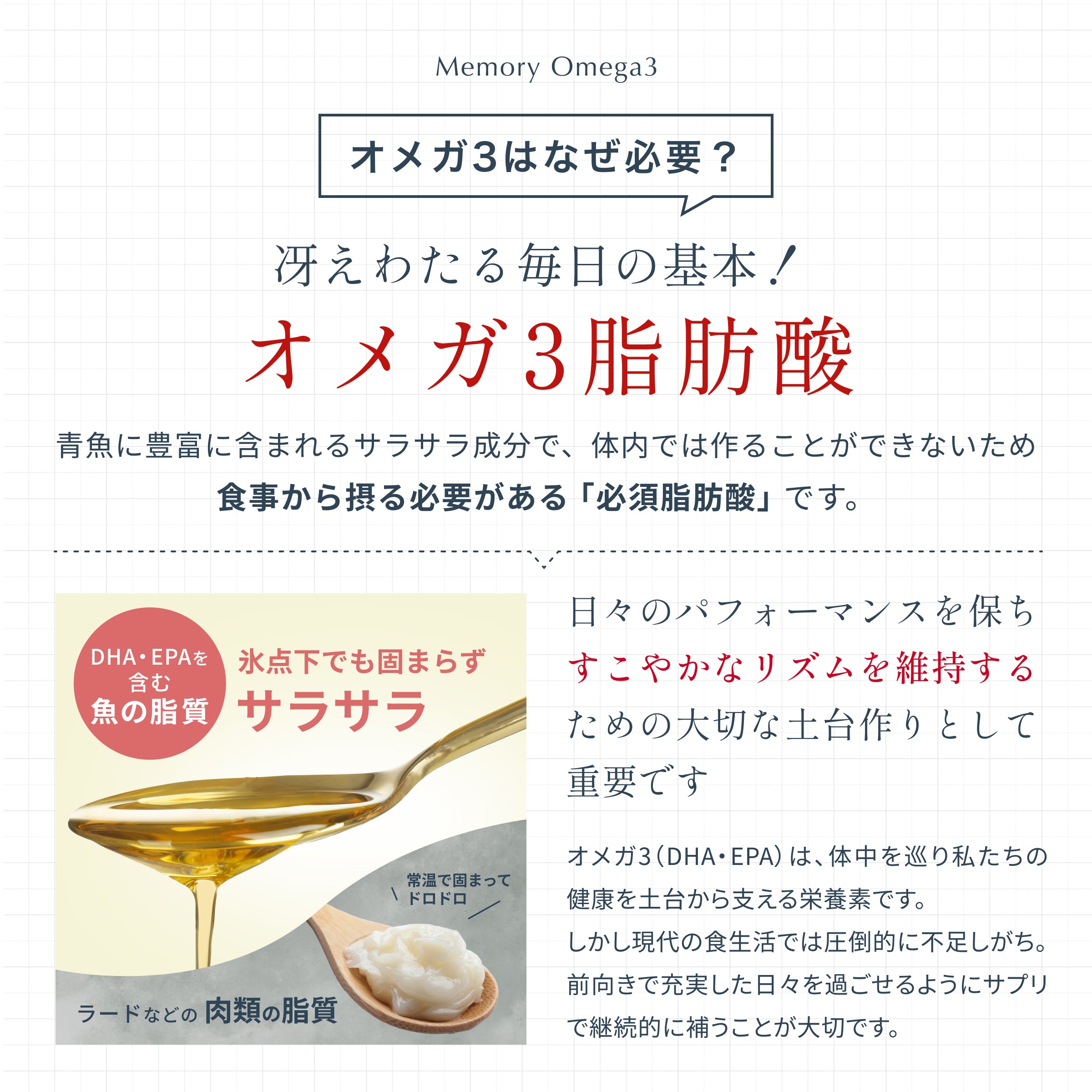 メモリーオメガ3